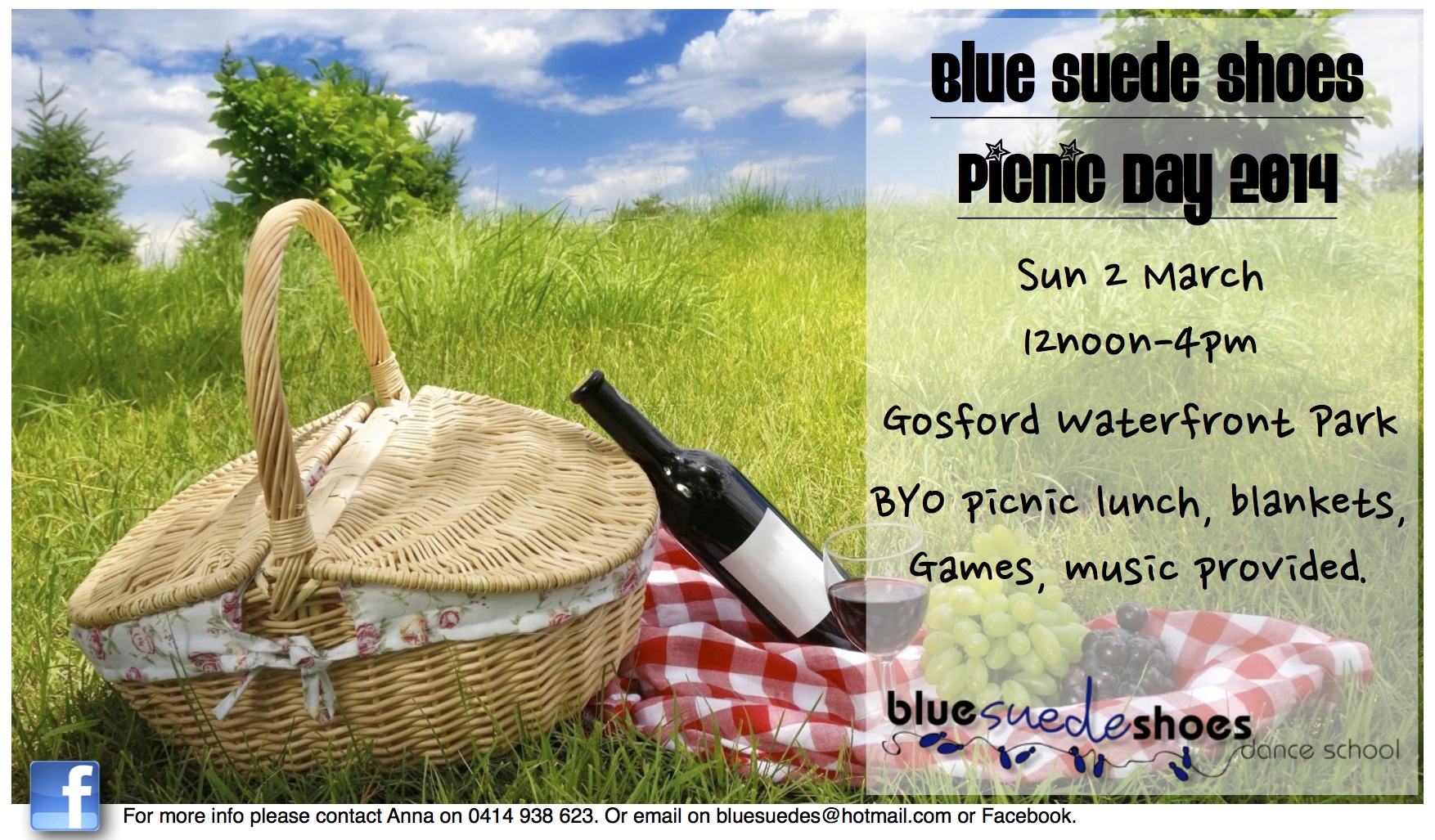 Blue Suede Shoes Picnic Day